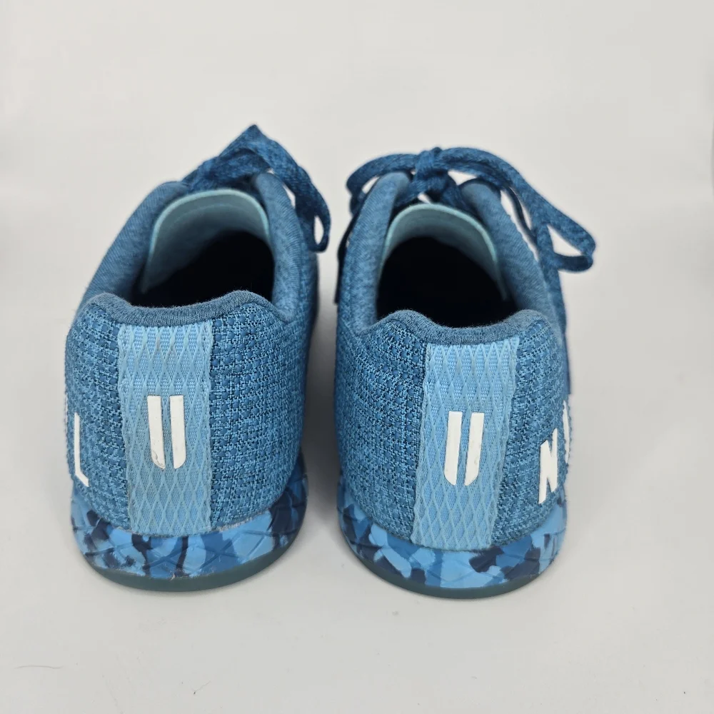 NoBull Project Water‎ Heather Blue Sneaker Shoe Womens Size 6.5 Mens 5 LIKE NEW!